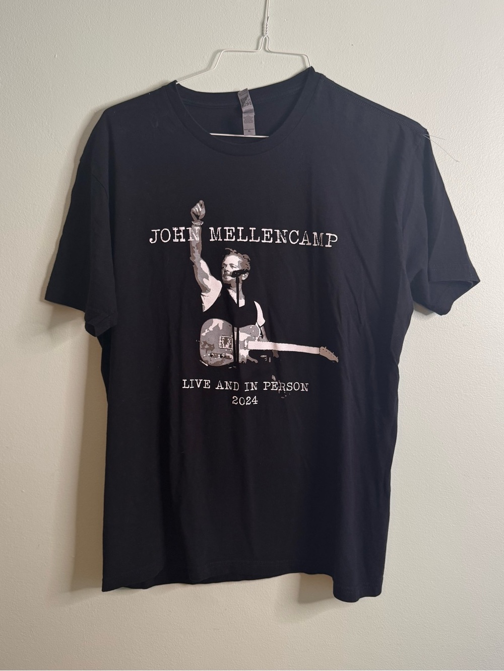 2024 John Mellencamp Graphic Tour T-Shirt(XL)